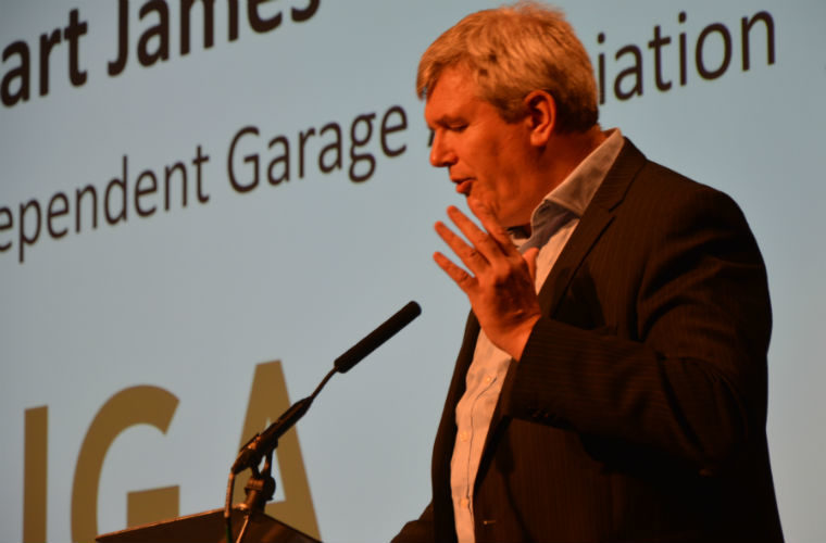 Stuart James of the IGA