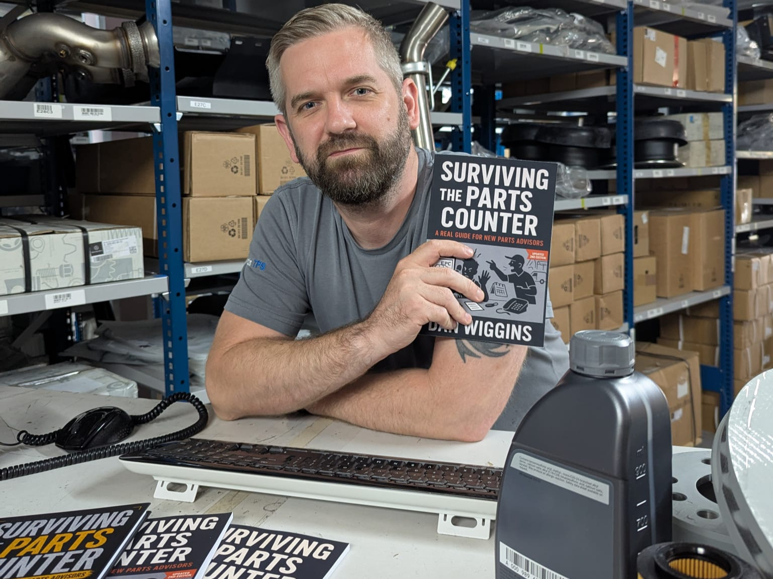 Dan Wiggins, Surviving the Parts Counter book