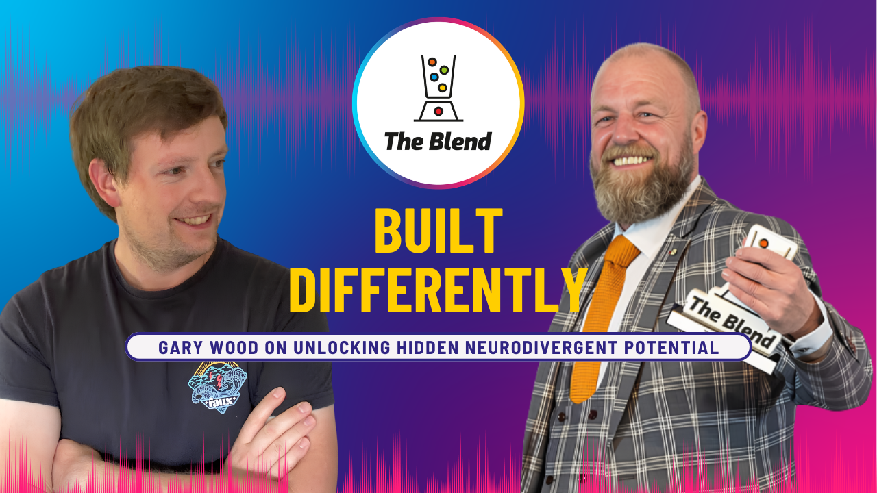 Gary Wood and Mike Ruff discuss neurodivergent minds on The Blend Podcast for independent garage owners.