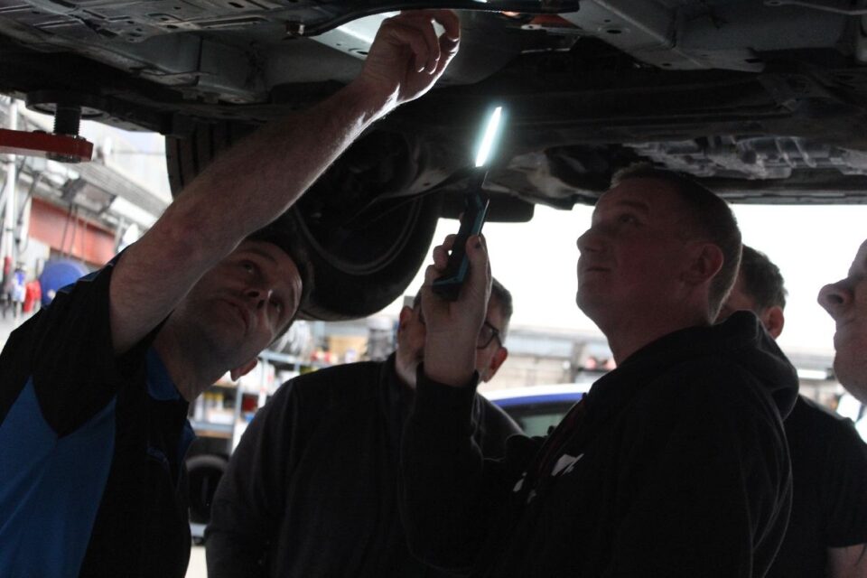 At Ease With EV Training at Cleevely Motors