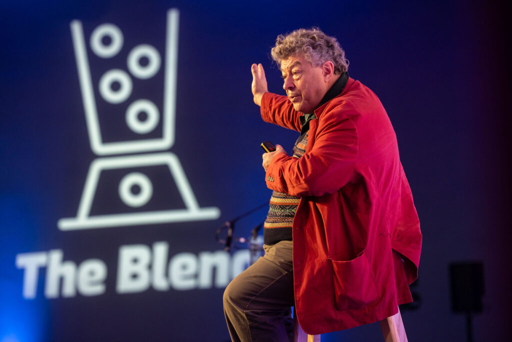 Rory Sutherland speaking at The Blend 2026