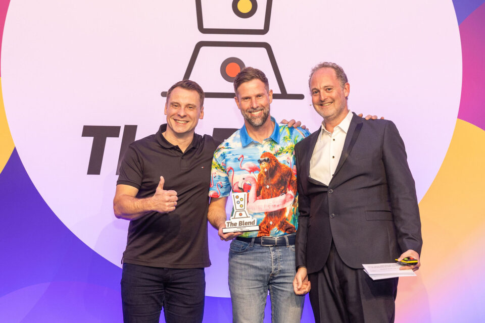 Tim Benson scoops ‘Innovator of the Year’ at The Blend