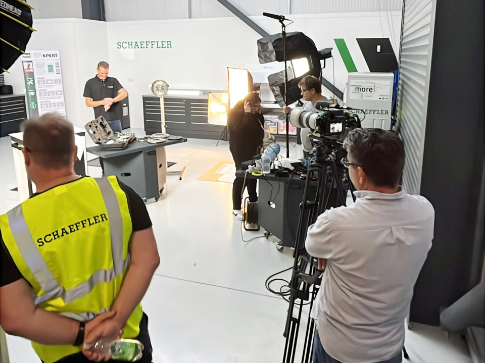 Schaeffler video shoot